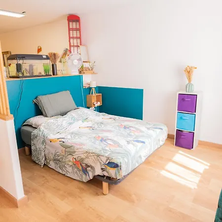 Cosy Scandinavian Loft 50m2 Niza